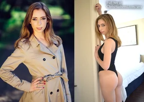 Cutie with freckles & perfect butt