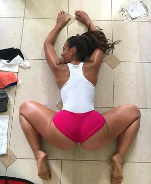 amateur pic Sportswear Clothing Leg Pink Leotard 
