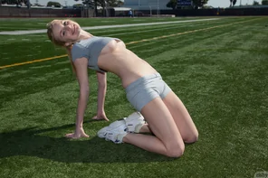 Grass Leg Blond Lawn 