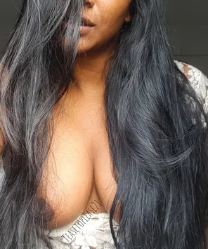 Yes, there is a titty in there, but that hair though.