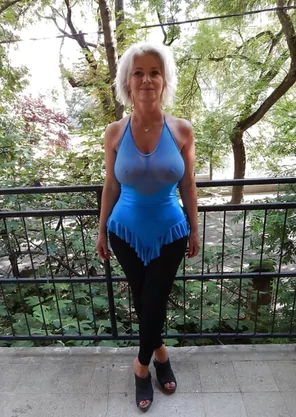 Sexy Gilf See Through