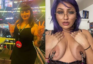 amateur photo Sexy Latina slut big tits