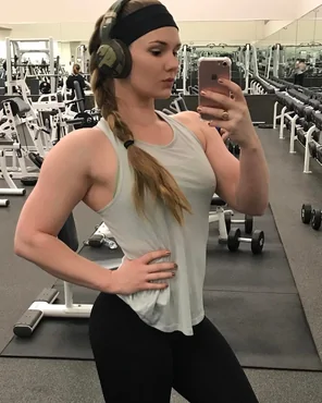 Gym selfie