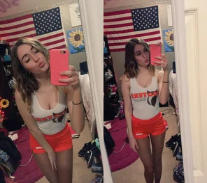 Clothing Flag of the united states Leg Lingerie 