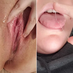 Doing a follower request and tasting myself ðŸ‘…