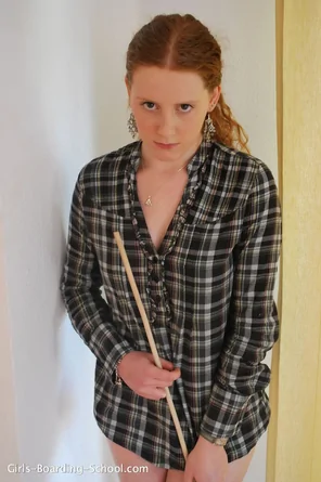 amateur pic The school cane is the best medicine