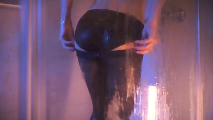 Sexy Asian Girl Teases In Shower