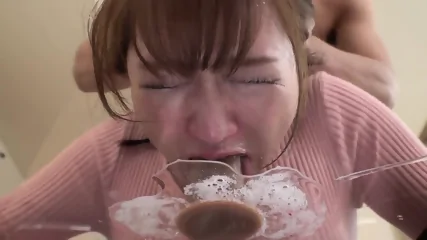 Deepthroat With Delicious Asian