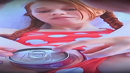 Cute Dolly Little Can Fit A Soda Can In Her Pussy