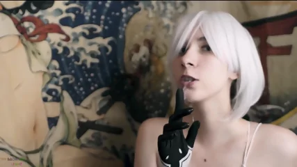 FutanariT - 2b Cosplay Blowjob