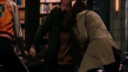 Gunpowder Milkshake BALLBUSTING 4 KICKS In The Nuts, Karen Gillan & Lena Headey