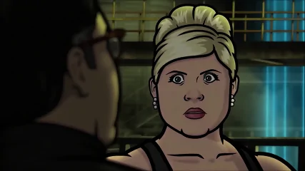Busty Fat Blonde Anime BALLBUSTING Groin Knee PAM, Archer