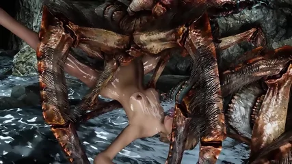 3d Spider Double Penetrated