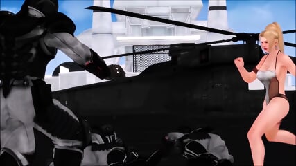 Nomercy Norules DEADPOOL BALLBUSTING Anime Kick In The Balls At 0.42 & Nut Punch At 0.53