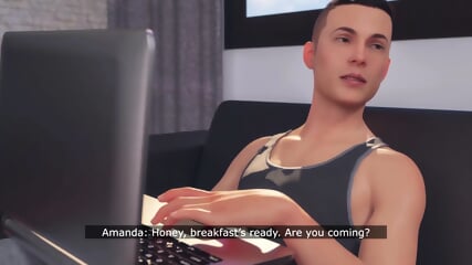 Redhead Slut Fucked Hard By Muscular Stud While Voyeur Jerks Off, Cumshots Fill Her Mouth, Pussy, And Face In Wild Threesome - Animated 3d Porn
