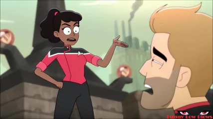 Star Trek EBONY BALLBUSTING 9 Nutshots Kick In The Balls BB Compilation
