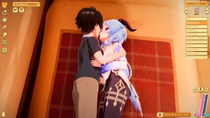 Hot Anime Wifu Ganyu From Genshin Impact FUCKED