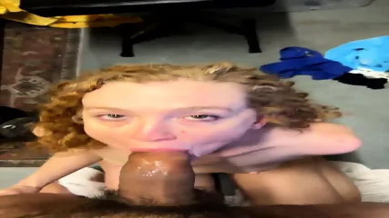 Redhead Fun On A Cock