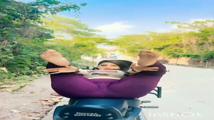 IG Hot Bold Model@shilpa_official_6.9 Sexy Outdoor Dance