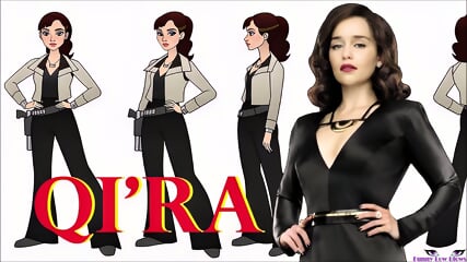 Star Wars QI'RA Ballbusting Stomp Redhead Kick In The Balls