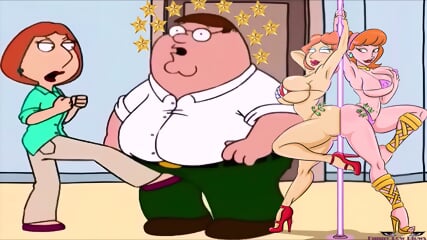 Family Guy BALLBUSTING COMPILATION Redhead Milf LOIS Kicking Balls