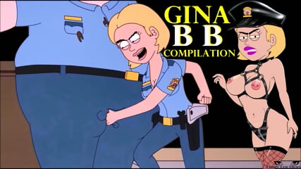 Lady Cop GINA BALLBUSTING COMPILATION Kick In The Balls, Stomping, Fucking & Blowing Paradise PD