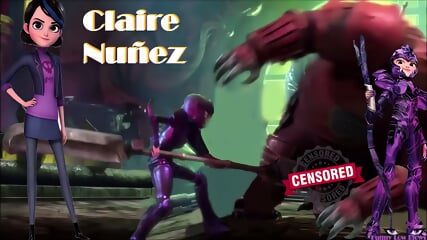 Claire Nuñez Anime Kicks In The Balls, Female Villainess Ballbusting