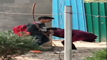 Extremely Cute Young Girl Sucking BF Dick & Quick Fucking Outdoor After Class