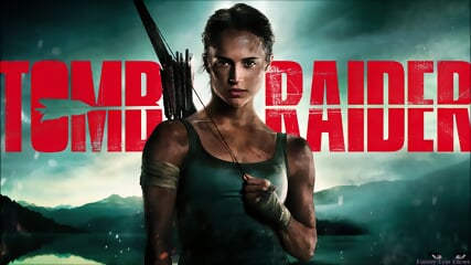 Tomb Raider BALLBUSTING KICK In The Balls Alicia Vikander, Lara Croft