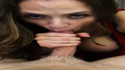 Ariella Ferrera Blowjob Close-up