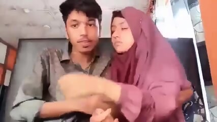 Hijab Bangala Couple Romance Outdoor
