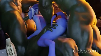 Draenei Orc Gangbang 480p