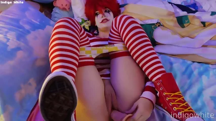Indigowhite Cosplay Mc Dowell's Golden Arks Clown 2