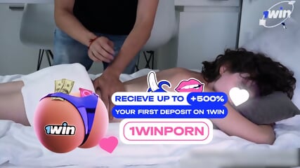18 Y/o Adorable Damsel Gets Doggy Style Screw From Naughty Stunner - Jism On Her Face!