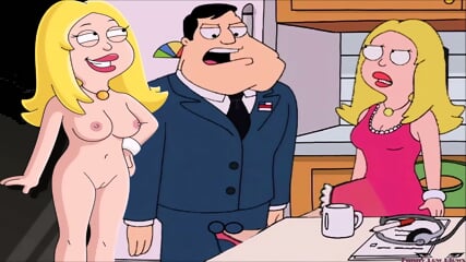 FRANCINE Busty Blonde Milf BALLBUSTING Anime Kick In The Balls BUSTED Husband