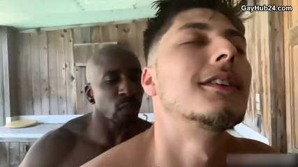 Interracial Bareback Anal Sex