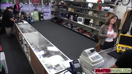 Desperate Babe Charlie Harper Sells Her Watches And Pussy