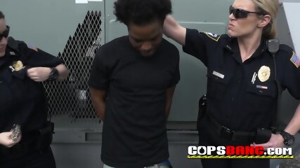 Rooftop Fuck With A Wild Big Titty MILF And A Black Thief Caught Red Handed.