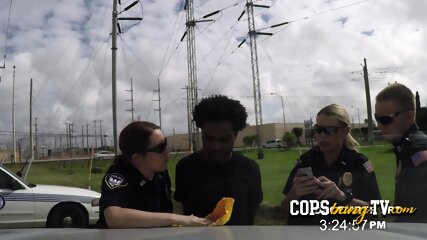 Pussy Licking In A Public Rooftop By A Horny BBC Criminal!