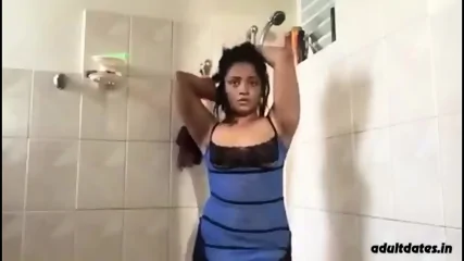 Naughty Indian College Student From Adultdates.in Selfie Bathing