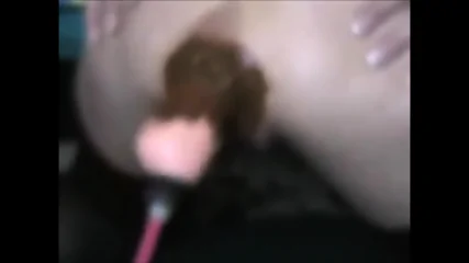 Mature Dirty Mom Shitting While Anal Fucked By Fucking Machine And Squirt