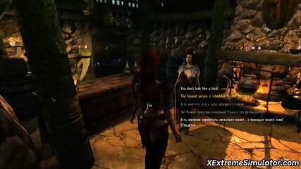 Futanari Redhead Jerked Off Simply By 3D MILF