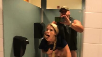 Boss Visits The Sexy Nurse In Hospital S Bathroom