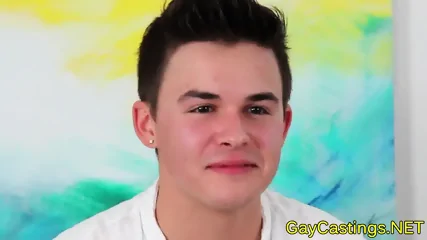 Gaycastings Cute Twink Performs Well