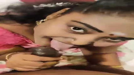 South Indian Cheating Dehati Wife Blowjob To BF.mp4
